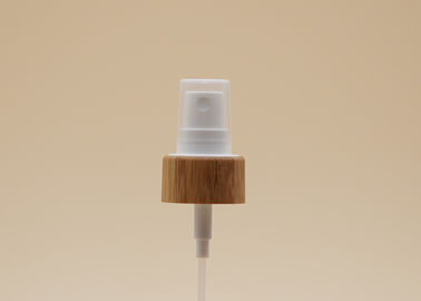 24mm White Mist Sprayer Pump Bamboo Sheathed Half Cap สำหรับการดูแลส่วนบุคคล
