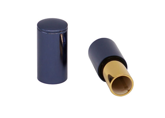 3.5g สีน้ำเงินเข้ม Magnetic Empty Lip Balm Tube Containers Bulk