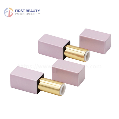 เครื่องสําอาง ข้างว่างกลม ท่อลิปสติก อลูมิเนียม Case กับผิวพิมพ์สีที่กําหนดเอง