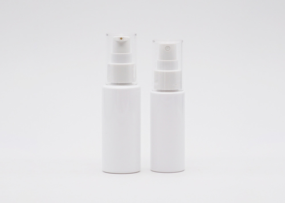 ขวดพลาสติกสเปรย์ไหล่แบน 50ml 60ml สีขาวและใส