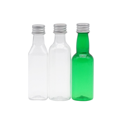 ขวดสเปรย์เครื่องสำอางคอยาวพลาสติกสีเขียวใสพร้อมฝาเกลียว 100ml