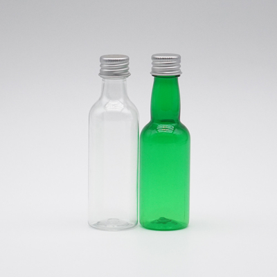 ขวดสเปรย์เครื่องสำอางคอยาวพลาสติกสีเขียวใสพร้อมฝาเกลียว 100ml