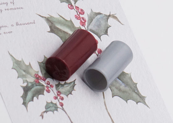 ฝาขวดน้ำหอมพลาสติก ABS สีเทา Fea15 ฝาปิด Push Pull