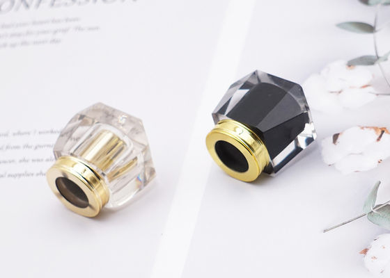 10000PCS ฝาอะครีลิคเครื่องสำอาง FEA15 มม. สำหรับขวดน้ำหอมฝาทองแบบกำหนดเอง